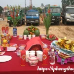 Hướng dẫn chuẩn bị mâm cúng cho lễ khởi công động thổ
