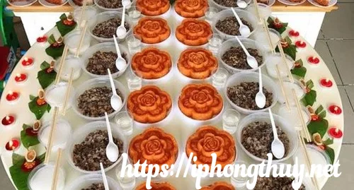 lễ cúnɡ mụ đầy cữ đơn ɡiản cho bé